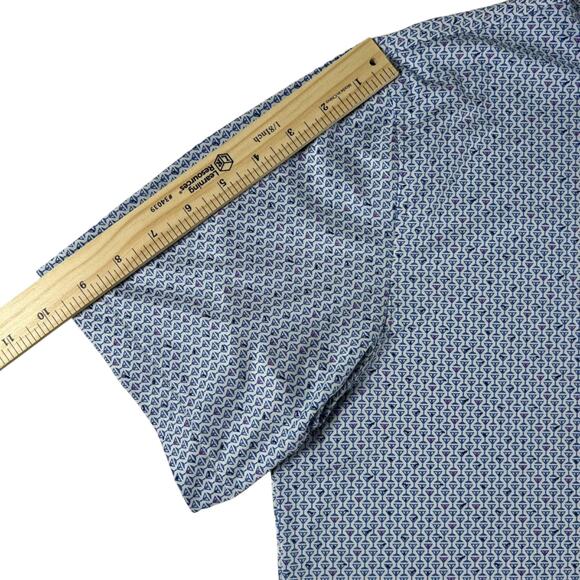 Peter Millar Summer Comfort "Rekya Vodka" Men's Polo - Size: Medium - Picture 8 of 10